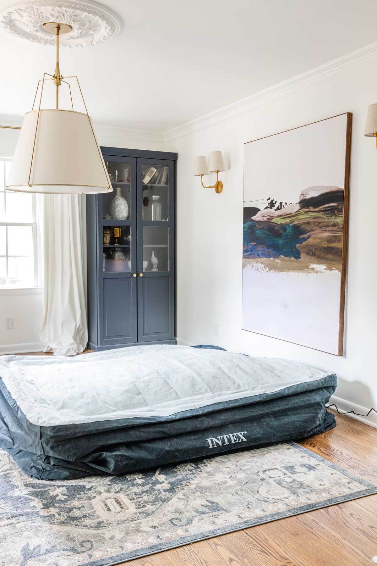 جای خواب مهمان بدون تخت